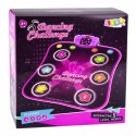 Mata Taneczna Interaktywna Muzyczne Wyzwanie LED Bluetooth 5 Trybów Gry LEAN Toys