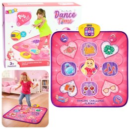 Mata Taneczna Muzyczna Interaktywna Jednorożec Bluetooth 5 Trybów Różowa LEAN Toys