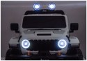 Pojazd Na Akumulator Jeep Rubicon 4x4 DK-JWR556 4x200W 24V Biały LEAN CARS