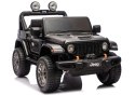Pojazd Na Akumulator Jeep Rubicon 4x4 DK-JWR556 4x200W 24V Czarny LEAN CARS