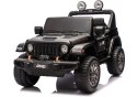 Pojazd Na Akumulator Jeep Rubicon 4x4 DK-JWR556 4x200W 24V Czarny LEAN CARS