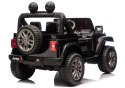 Pojazd Na Akumulator Jeep Rubicon 4x4 DK-JWR556 4x200W 24V Czarny LEAN CARS