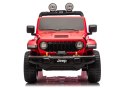 Pojazd Na Akumulator Jeep Rubicon 4x4 DK-JWR556 4x200W 24V Czerwony LEAN CARS