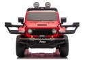 Pojazd Na Akumulator Jeep Rubicon 4x4 DK-JWR556 4x200W 24V Czerwony LEAN CARS