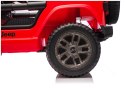 Pojazd Na Akumulator Jeep Rubicon 4x4 DK-JWR556 4x200W 24V Czerwony LEAN CARS