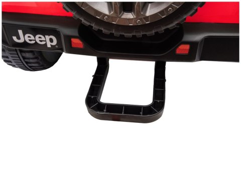 Pojazd Na Akumulator Jeep Rubicon 4x4 DK-JWR556 4x200W 24V Czerwony LEAN CARS