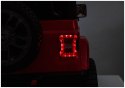 Pojazd Na Akumulator Jeep Rubicon 4x4 DK-JWR556 4x200W 24V Czerwony LEAN CARS