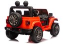 Pojazd Na Akumulator Jeep Rubicon 4x4 DK-JWR556 4x200W 24V Pomarańczowy LEAN CARS