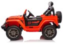 Pojazd Na Akumulator Jeep Rubicon 4x4 DK-JWR556 4x200W 24V Pomarańczowy LEAN CARS