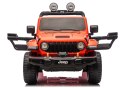 Pojazd Na Akumulator Jeep Rubicon 4x4 DK-JWR556 4x200W 24V Pomarańczowy LEAN CARS