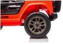 Pojazd Na Akumulator Jeep Rubicon 4x4 DK-JWR556 4x200W 24V Pomarańczowy LEAN CARS