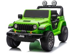 Pojazd Na Akumulator Jeep Rubicon 4x4 DK-JWR556 4x200W 24V Zielony LEAN CARS