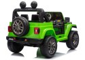 Pojazd Na Akumulator Jeep Rubicon 4x4 DK-JWR556 4x200W 24V Zielony LEAN CARS