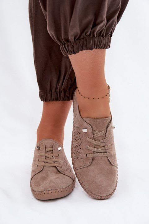 Półbuty Model Feliva 26PB17-9771 Light Beige - Step in style Step in style
