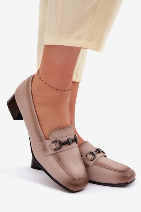 Półbuty Model Vinceza 39978 Beige - Step in style Step in style