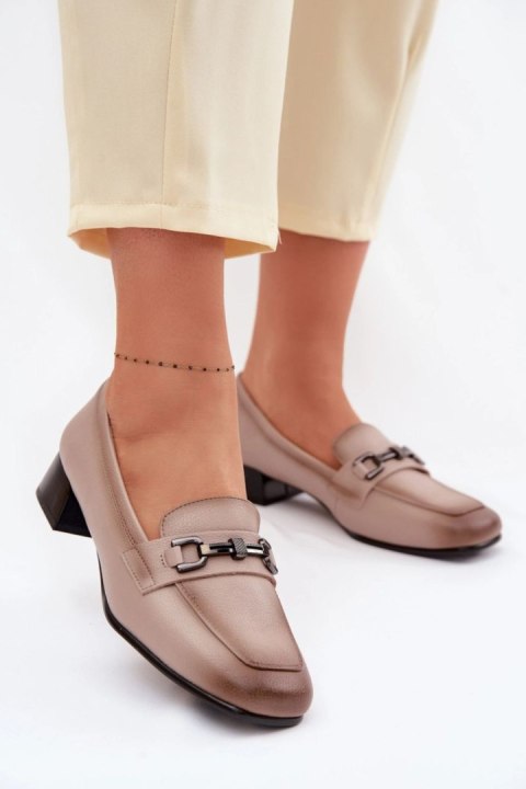 Półbuty Model Vinceza 39978 Beige - Step in style Step in style
