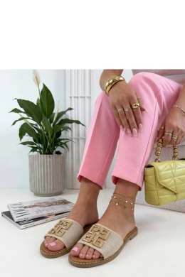 Sandał Klapki Model Juliette LCQ-29 Beige - Solea Solea