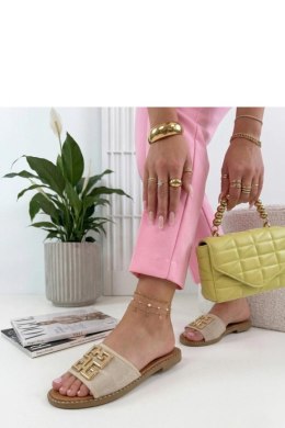 Sandał Klapki Model Juliette LCQ-29 Beige - Solea Solea