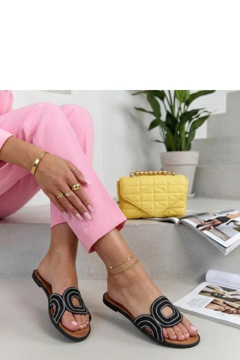 Sandał Klapki Model Olivia LCQ-9 Black - Solea Solea