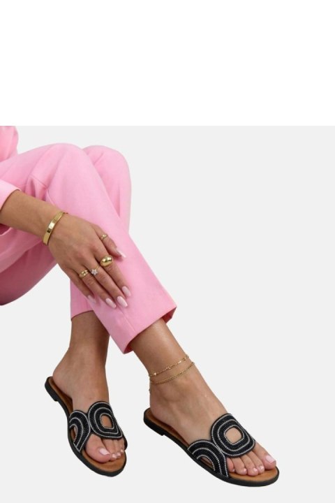 Sandał Klapki Model Olivia LCQ-9 Black - Solea Solea