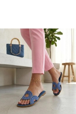 Sandał Klapki Model Olivia LCQ-9 Blue Light Jeans - Solea Solea