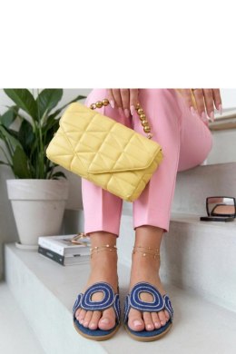 Sandał Klapki Model Olivia LCQ-9 Navy Dark Jeans - Solea Solea