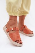 Sandał Klapki Model Zemela 26SD18-51 Orange - Step in style Step in style