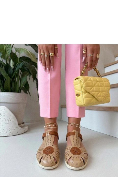 Sandały Model Cosima YEHJ-321 Beige - Solea Solea