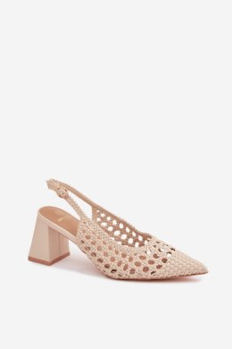 Sandały Model Kedira D-002 Beige - Step in style Step in style