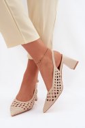 Sandały Model Kedira D-002 Beige - Step in style Step in style