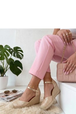 Sandały Model Lucinda T-1 Beige - Solea Solea