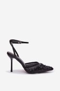 Sandały Model Nedira LOLA5262 Black - Step in style Step in style