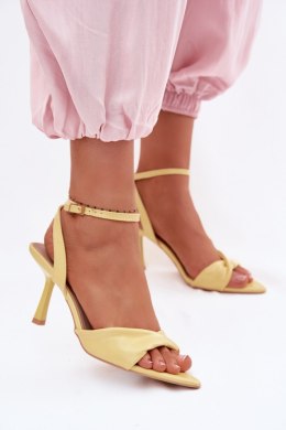 Sandały Model Sedira 3385 Yellow - Step in style Step in style
