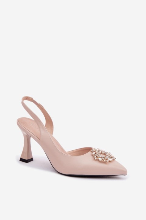 Sandały Model Vinceza 62277 Beige - Step in style Step in style