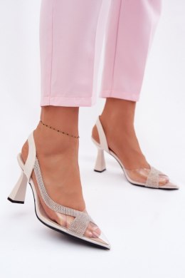 Sandały Model Vinceza 62282 Light Beige - Step in style Step in style