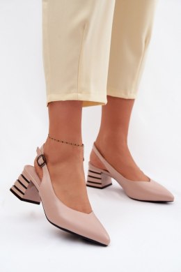 Sandały Model Vinceza 62285 Beige - Step in style Step in style