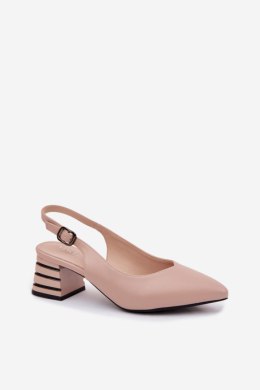 Sandały Model Vinceza 62285 Beige - Step in style Step in style