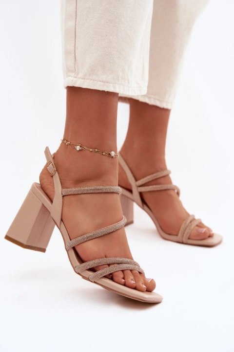 Sandały Modele Brelia X8469 Beige - Step in style Step in style