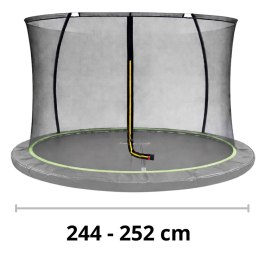 Siatka Wewnętrzna do Trampoliny Sport Max 8ft Różowa LEAN Sport