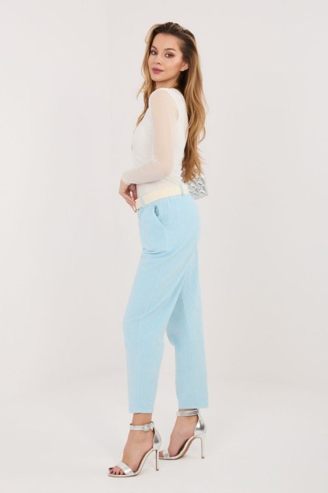 Spodnie Damskie Model IT-SP-242979.90 Light Blue - Italy Moda Italy Moda