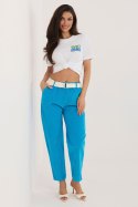 Spodnie Damskie Model IT-SP-26016.87 Blue - Italy Moda Italy Moda