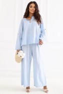 Spodnie Damskie Model IT-SP-2873.02 Light Blue - Italy Moda Italy Moda