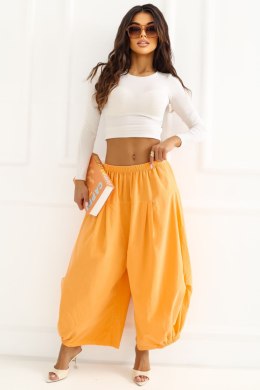 Spodnie Damskie Model IT-SP-FL9321.95 Light Orange - Italy Moda Italy Moda