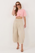 Spodnie Damskie Model IT-SP-FL9321.96 Beige - Italy Moda Italy Moda