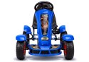 Sportowy Gokart Na Pedały F618 Pomowane Koła Obciążenie 50kg Niebieski LEAN CARS