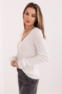 Sweter Damski Model D90186AK90993A White - Sublevel Sublevel
