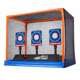 Tarcza Elektroniczna Do Strzelania Cyfrowy Licznik LCD Siatka Ruchome Cele LEAN Toys