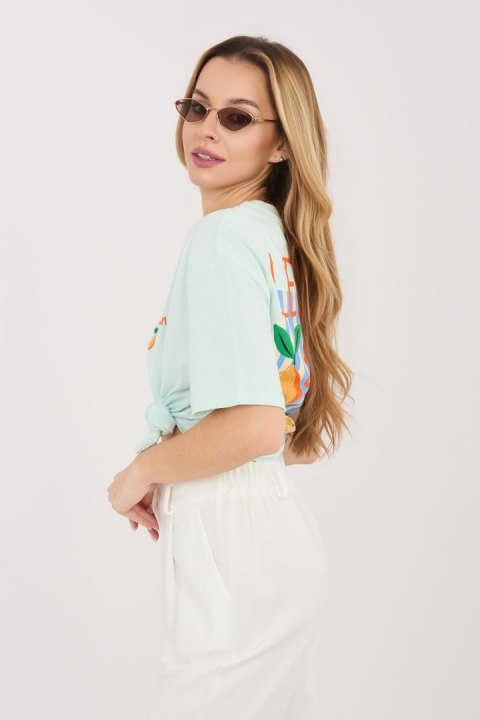Tshirt Damski Model D12022AJ02645AD Mint - Sublevel Sublevel