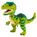 Zestaw Klocki Konstrukcyjne Dinozaur Velociraptor Figurka 3D 1457 el. LEAN Toys