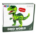 Zestaw Klocki Konstrukcyjne Dinozaur Velociraptor Figurka 3D 1457 el. LEAN Toys